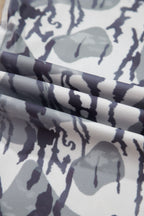 Multicolour Camouflage Pattern High Waist Leggings